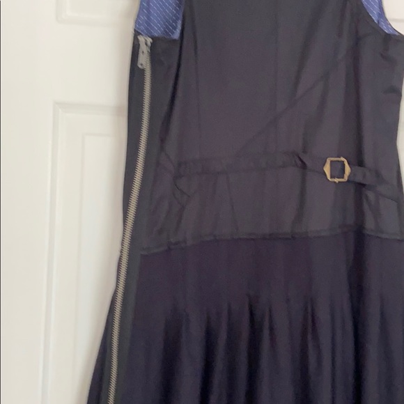 LAST CALL Marc Jacobs runway Black and menswear inspired Maxi Dress - Picture 6 of 6